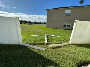 Hurricane Fence Repair in Winter Garden